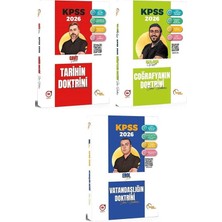 Doktrin 2026 Kpss Tarih + Coğrafya + Vatandaşlık Doktrini Soru Bankası 3 Lü Set