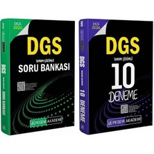 Pegem 2026 Dgs Soru Bankası + 10 Deneme 2 Li Set