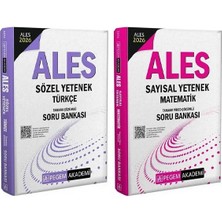 Pegem 2026 Ales Türkçe Sözel Mantık + Matematik Sayısal Mantık Soru Bankası 2 Li Set