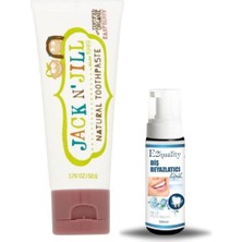 Jack And Jill Ahududu Aromalı Diş Macunu 50 ml + Hediye Diş Beyazlatıcı Köpük