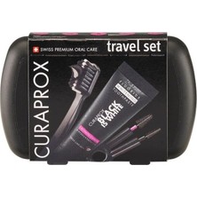 Curaprox Black Is White Travel (Seyahat) Seti 1 Paket