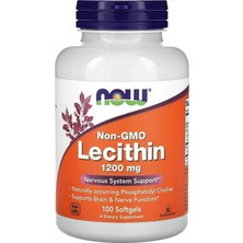 Non Gmo Lecithin 1200 Mg 100 Kapsül