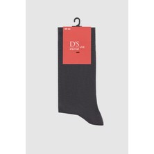 Ds Damat Antrasit Pamuklu Çorap 4HF16ORTCRP01D01