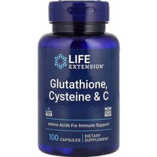Life Extension Glutathione Cysteine & C 100 Kapsül
