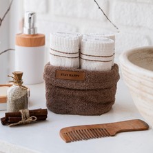 Schafer Home Daily 4 Lü Havlu Seti 30X50 Cm-Kahverengi