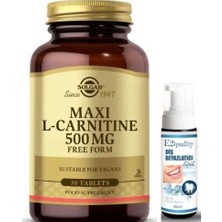 Maxi L-Carnitine 500 Mg 30 Tablet - Diş Beyazlatıcı Köpük Hediye