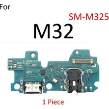 Samsung Galaxy M32 M325F Şarj Soketli Kulaklık Soket Bordu