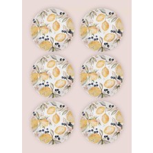 The Mia Limoncello Yemek Tabağı 6lı Set 20 cm