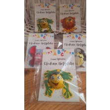 Sevgiliatolyemm Mutluluk Getirmesi Dileğiyle Hayvan Figürlü Çikolata 10 Adet Okuluna Sınıfınaa Hoşgeldin Hediyelikleri