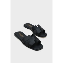 Capone Outfitters Cilt Halsey Kadın Terlik