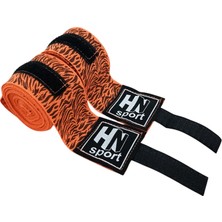 HN Sport Boks Kick Boks Muay Thai Wushu Sanda Tüm Sporlar Için El Bandajı 3,5 M x 2 Adet Elastik Boks Bandajı