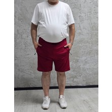 2335-BATTAL Beden 2 Iplik Düz Şort