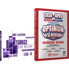 2026 Kpss Türkçe Ders Notları - Optimum 5 Deneme