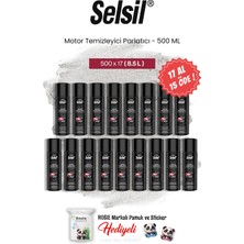 Selsil 500 ml Motor Temizleyici Parlatıcı, 17 Al 15 Öde ve Rosie Pamuk