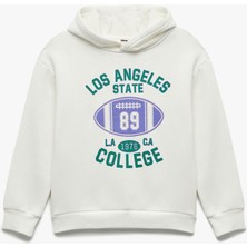 Koton  Ekru Erkek Çocuk Sweatshirt 6WKB10148TK