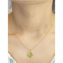 14 Ayar Altın Küçük Boy Tuğra Kolye