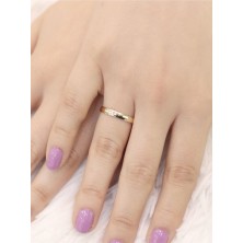 14 Ayar Altın Içi Boş Alyans Yüzük