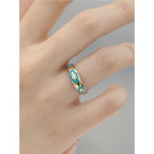 14 Ayar Altın Ctas Bombeli Yüzük