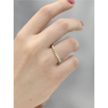 14 Ayar Altın Dorikalı Yüzük