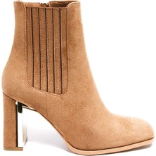 Bestello Bağcıksız Kalın Topuklu Neolit Taban Topuklu Bot 281-1190 Kadın Bot