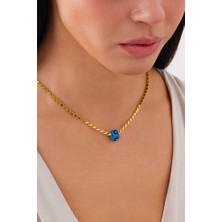 14 Ayar Altın Halep Kolye