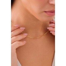 14 Ayar Altın Küp Kolye