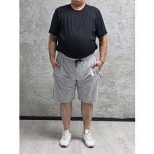 2335-BATTAL Beden 2 Iplik Düz Şort