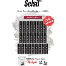 Selsil 500 ml 25 Al 23 Öde Motor Temizleyici Parlatıcı, ve Rosie Pamuk