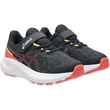 Asics 1014A344 GT-1000 13 Ps Koşu Siyah-Kırmızı Çocuk Spor Ayakkabı