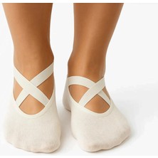 Kaydırmaz Taban Pamuklu Pilates &yoga Çorabı