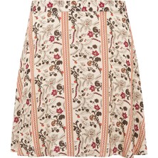 F21 Viskon Mini Çan Etek