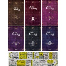 Solo Leveling Romanlar 1-2-3-4-5-6 Set + Mat. Öğreten Cetvel