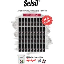 Selsil 500 ml 36 Al 33 Öde Motor Temizleyici Parlatıcı, ve Rosie Pamuk