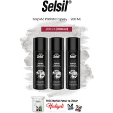 Selsil 3'lü Torpido Parlatıcı Sprey, 200 ml ve Rosie Pamuk