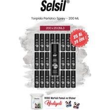 Selsil 200 ml 25 Al 23 Öde Torpido Parlatıcı Sprey, ve Rosie Pamuk
