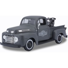 1:24 1948 Ford F-1 Pickup Model Araba 32185 - Gri