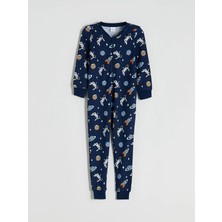 Lcw Kids V Yaka Ferfuarlı Erkek Çocuk Uyku Tulumu  (W5)