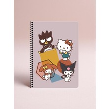 Keskin Color Hello Kitty And Friends A4 Spiralli Defter – 80 Yaprak - Friends