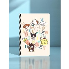 Keskin Color Kuromi And Hello Kity Friends A4 Spiralli Defter – 80 Yaprak