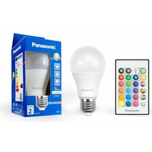 Panasonıc E27 LED Smart Remote Control Lamp 9W Rgb