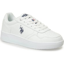 U.s. Polo Assn. Coster 5pr Kadın Beyaz (36-40) Sneaker Ayakkabı