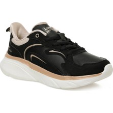 Kinetix Mone Pu W 5pr Kadın Siyah-Ekru (36-40) Sneaker Ayakkabı
