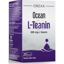 Orzax Ocean L-Teanin Takviye Edici Gıda 30 Kapsül