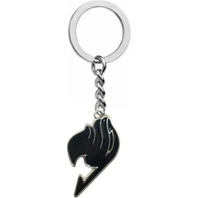 Fairy Tail Siyah Sembol Anahtarlık | Anime Temalı Unisex Aksesuar