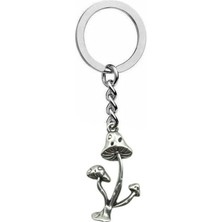 Mushroom Anahtarlık – Mantar Figürlü Zamak Metal Unisex Anahtarlık
