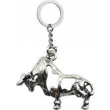 Iron Taurus – Boğa Figürlü Unisex Metal Anahtarlık