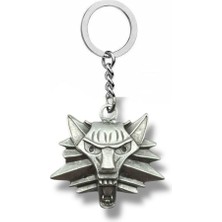 The Witcher Temalı Zincirli Unisex Anahtarlık | Metal | Fantastik Oyun Aksesuarı