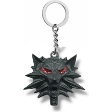 The Witcher Wolf Kurt Kafası Cosplay Anahtarlık | Unisex | Fantastik Oyun Temalı Aksesuar