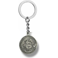 Bitcoin Sembol Figürlü Anahtarlık – Zamak Metal Unisex Aksesuar