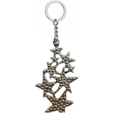 Parlayan Yıldızlar - Twinkling Stars Unisex Anahtarlık – Gökyüzünün Işıltısı Hep Yanınızda